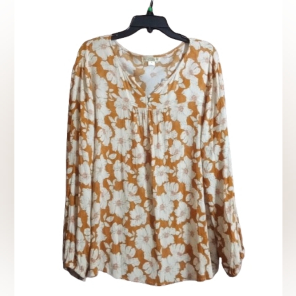 Studio West Apparel Floral Boho Blouse